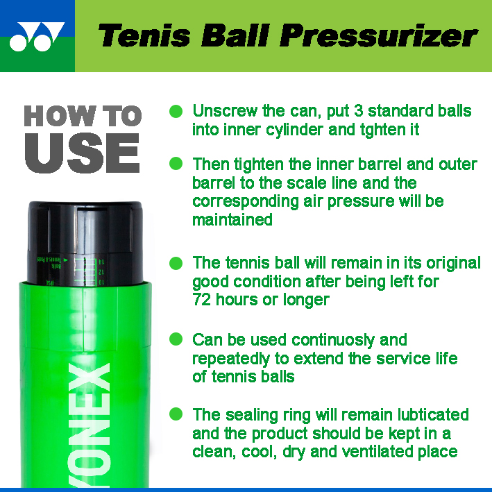 Tennis Ball Pressurizer Tube│Padel Ball Pressurizer Tube│Tennis Ball Saver - Image 4