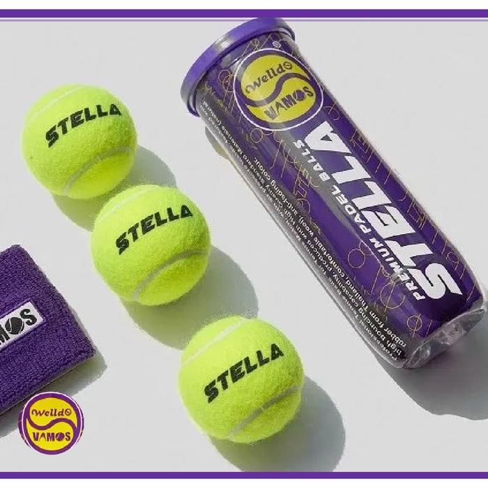 Bola Padel STELLA Vamos Pro│Profesional Padelball Ball STELLA | Bola Padel 1 Dus - Image 3