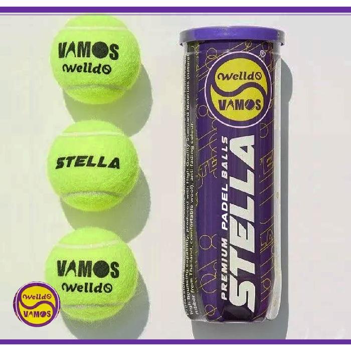 Bola Padel STELLA Vamos Pro│Profesional Padelball Ball STELLA | Bola Padel 1 Dus - Image 2
